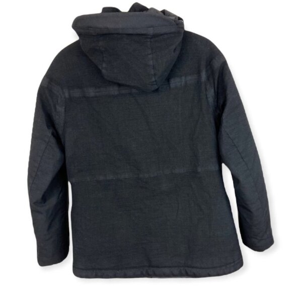 Aritzia Hooded Black Puffer Coat Community Size Small Biko Winter‎ Coat Puffer S - Picture 5 of 8